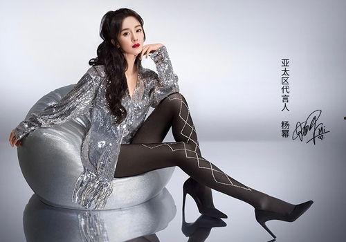 杨幂代言丝袜,尽显时尚魅力与优雅风采